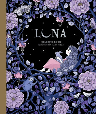 Cover image for 9781423657415 - Luna Coloring Book
