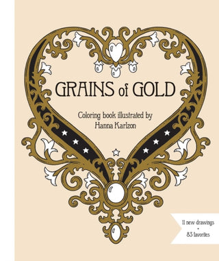 Cover image for 9781423658337 - Grains of Gold Coloring Book