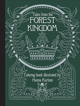 Cover image for 9781423658344 - Tales From the Forest Kingdom Coloring Book