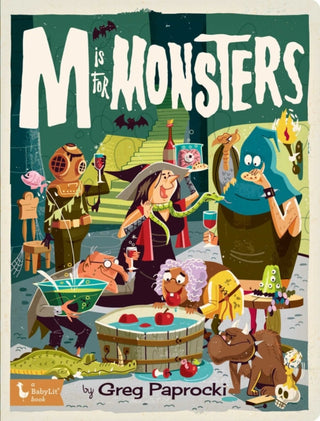 Supplemental image for 9781423667544 - M is for Monsters