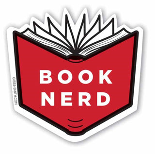 Cover image for 9781423667827 - Red Book Nerd Sticker