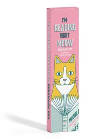 Cover image for 9781423668107 - I’m Reading Right Meow Bookmark Box