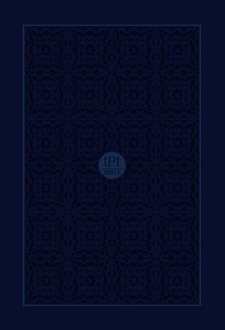 Cover image for 9781424561520 - The Passion Translation New Testament with Psalms Proverbs and Song of Songs (2020 Edn) Compact Navy Faux Leather