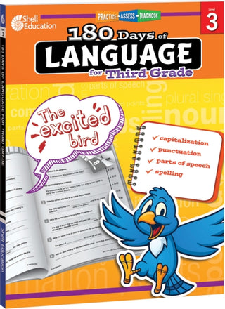 Supplemental image for 9781425811686 - 180 Days™: Language for Third Grade