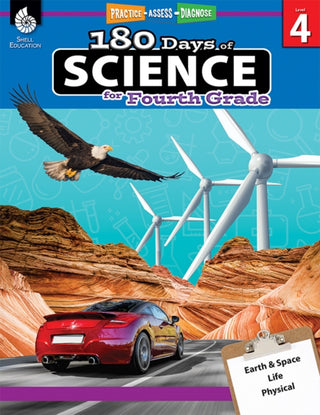Cover image for 9781425814106 - 180 Days™: Science for Fourth Grade