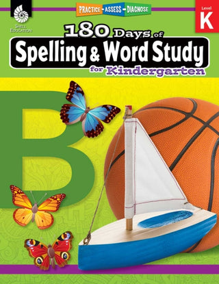 Supplemental image for 9781425833084 - 180 Days™: Spelling and Word Study for Kindergarten