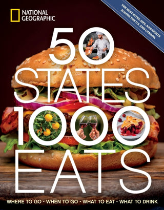 Cover image for 9781426222825 - 50 States, 1,000 Eats