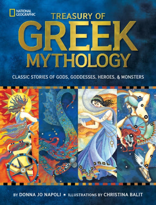 Cover image for 9781426308444 - Treasury of Greek Mythology