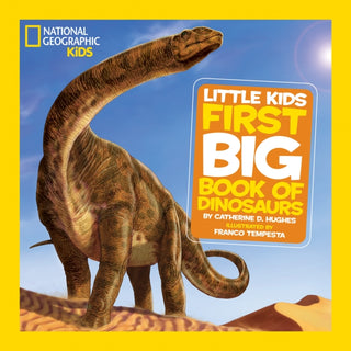 Cover image for 9781426308468 - National Geographic Little Kids First Big Book of Dinosaurs