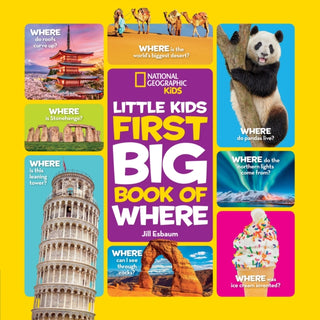 Cover image for 9781426336935 - National Geographic Little Kids First Big Book of Where