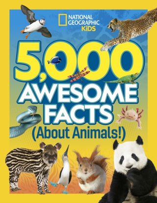 Cover image for 9781426372612 - 5,000 Awesome Facts About Animals