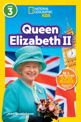 Cover image for 9781426374401 - Queen Elizabeth II (National Geographic Kids Readers, Level 3)