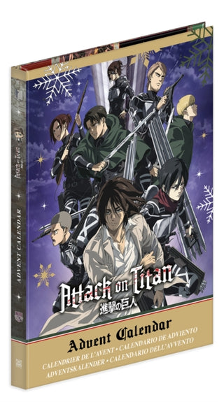 Cover image for 9781427888556 - Attack on Titan: The Official Advent Calendar: 24 Days of Exclusive Gifts and Surprises