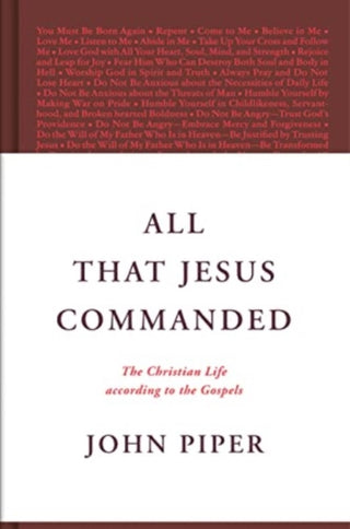 Supplemental image for 9781433585050 - All That Jesus Commanded