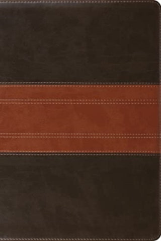 Cover image for 9781433588556 - ESV Study Bible, Personal Size (TruTone, Forest/Tan, Trail Design)