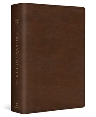 Cover image for 9781433589515 - ESV Chronological Bible (TruTone, Brown)