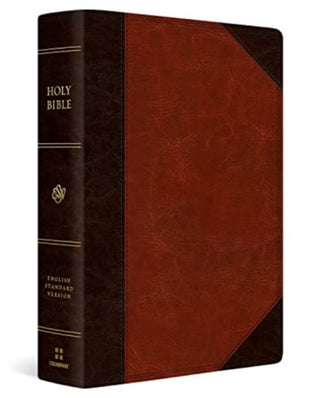 Cover image for 9781433591983 - ESV Super Giant Print Bible (TruTone, Brown/Cordovan, Portfolio Design)