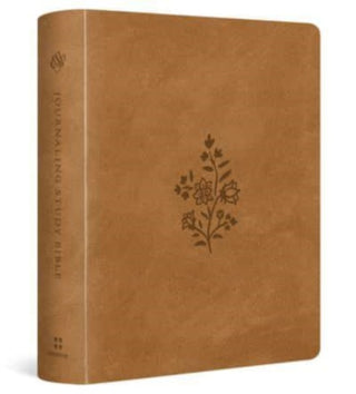 Cover image for 9781433592515 - ESV Journaling Study Bible (TruTone over Board, Nubuck Caramel)