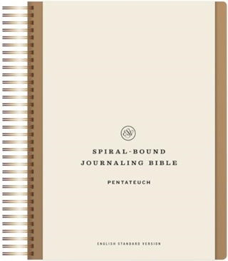 Cover image for 9781433596438 - ESV Spiral–Bound Journaling Bible, Pentateuch (Hardcover)