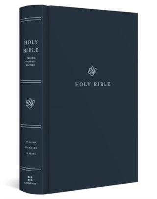 Cover image for 9781433598142 - ESV Holy Bible – Dyslexia–Friendly Edition (Hardcover)