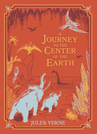 Cover image for 9781435144736 - A Journey to the Center of the Earth (Barnes & Noble Children's Leatherbound Classics)