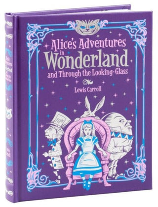 Cover image for 9781435160736 - Alice's Adventures in Wonderland and Through the Looking Glass (Barnes & Noble Collectible Editions)
