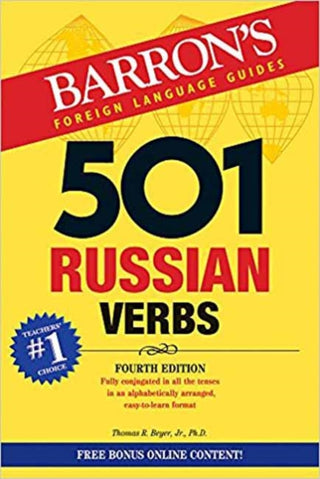 Cover image for 9781438010410 - 501 Russian Verbs