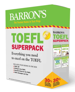Cover image for 9781438078847 - TOEFL iBT Superpack