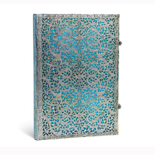 Cover image for 9781439725597 - Maya Blue Grande Unlined Hardcover Journal