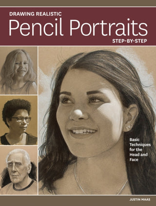 Cover image for 9781440354618 - Drawing Realistic Pencil Portraits Step by Step