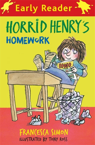 Cover image for 9781444001228 - Horrid Henry Early Reader: Horrid Henry's Homework
