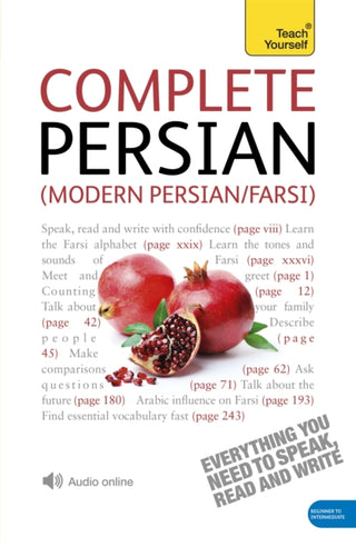 Cover image for 9781444102307 - Complete Modern Persian (Farsi) Beginner to Intermediate Course