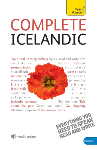 Cover image for 9781444105377 - Complete Icelandic Beginner to Intermediate Book and Audio Course