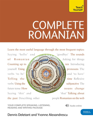 Cover image for 9781444105599 - Complete Romanian Beginner to Intermediate Course