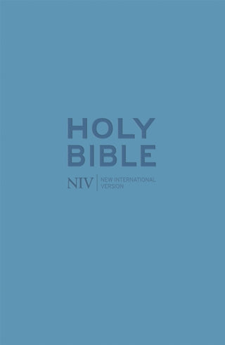 Cover image for 9781444749762 - NIV Pocket Cyan Soft-tone Bible with Zip