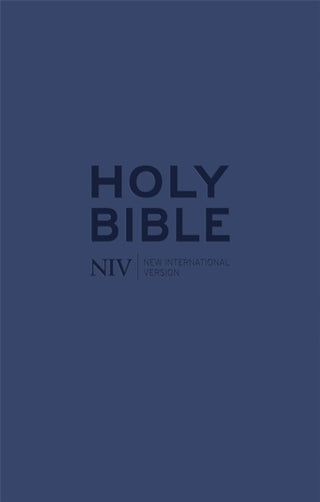 Cover image for 9781444794465 - NIV Tiny Navy Soft-tone Bible with Zip