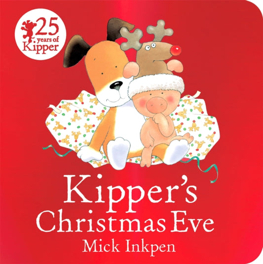 Cover image for 9781444930290 - Kipper's Christmas Eve Board Book