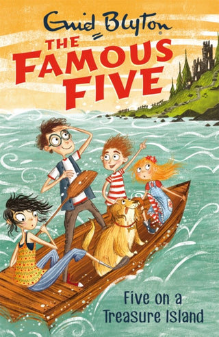 Cover image for 9781444935011 - Famous Five: Five On A Treasure Island