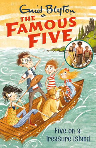 Cover image for 9781444935011 - Famous Five: Five On A Treasure Island