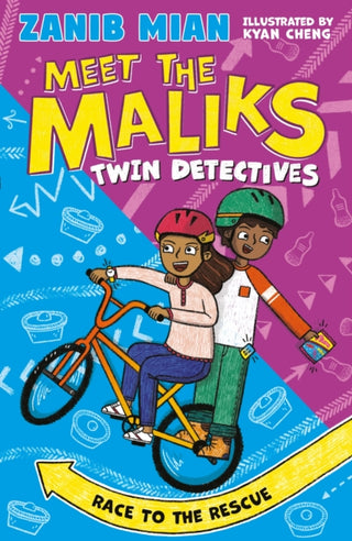 Supplemental image for 9781444935585 - Meet the Maliks – Twin Detectives: Race to the Rescue