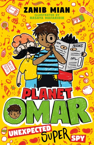 Cover image for 9781444951271 - Planet Omar: Unexpected Super Spy