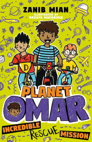 Cover image for 9781444951295 - Planet Omar: Incredible Rescue Mission