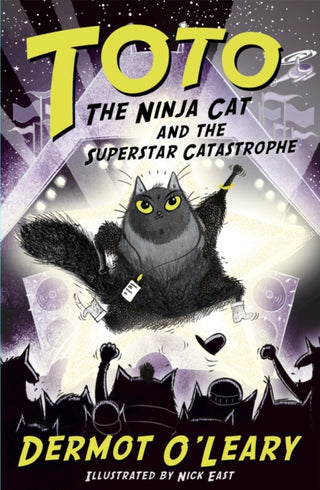 Cover image for 9781444952063 - Toto the Ninja Cat and the Superstar Catastrophe