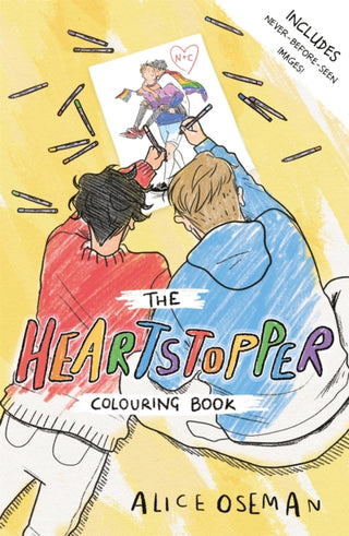 Supplemental image for 9781444958775 - The Official Heartstopper Colouring Book