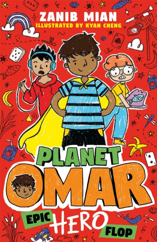 Supplemental image for 9781444960983 - Planet Omar: Epic Hero Flop