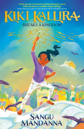 Cover image for 9781444963441 - Kiki Kallira Breaks a Kingdom