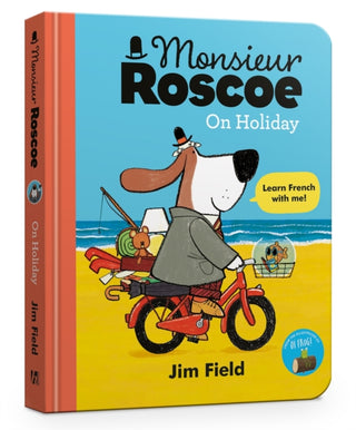 Cover image for 9781444966336 - Monsieur Roscoe on Holiday Board Book