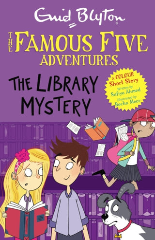 Cover image for 9781444972559 - Famous Five Colour Short Stories: The Library Mystery