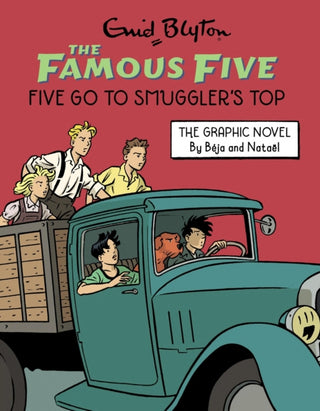 Cover image for 9781444974911 - Famous Five Graphic Novel: Five Go to Smuggler's Top