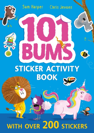 Cover image for 9781444976113 - 101 Bums Sticker Activity Book